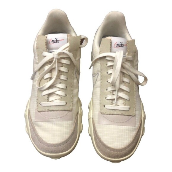 NIKE Women’s Size 9.5 Waffle Racer LX Series QS Pale Ivory CW1274-100 - Picture 1 of 9
